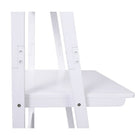 kieragrace Providence Hart Floor Shelf and Desk- White Matte Finish-Manufactured wood, matte white finish