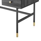 Modway Nexus 47" Office Desk - Black Charcoal-8