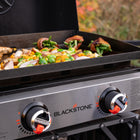 Blackstone 22" Original Stainless Front Panel Table Top Griddle With Hood-Patented rear grease management system