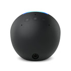 Amazon Echo Pop Smart Speaker with Alexa - Charcoal-LIFE JUST GOT EASIER - Have Alexa set timers, check the weather, read the news, re-order paper towels, make calls, answer questions, and more