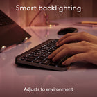 Logitech MX Keys Mini for Mac Minimalist Wireless Keyboard - For MacBook Pro, Macbook Air, iMac, iPad - Compact - Bluetooth -  Space Grey-Made With Recycled Plastic: Plastic parts in MX Keys Mini for Mac include certified post-consumer recycled plastic (Pale Gray: 12% and space grey 30%
