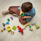 LEGO DUPLO Disney Dinosaur Spidey-Rex vs. Green Goblin Building Block Set-Spidey-Rex battles the Green Goblin to stop him from stealing the treasure