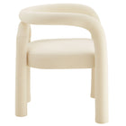 Modway Astrid Performance Velvet Dining Chair - Porcelain-Fully Assembled