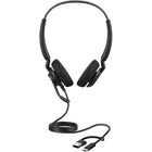 Jabra Engage 40 Stereo USB-C/A Wired Headset - Teams-Noise-Canceling Microphone