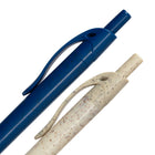 General Supply Goods + Co Recycled Ball Pen Set - Wheat Straw Material - 4 Pack-1,0 mm tip (Medium tip)