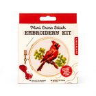 Kikkerland Cardinal Embroidery Kit-4