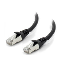 ALOGIC 10GbE Shielded CAT6A LSZH Network Cable - 5m - Black-Performance rated for 750 MHz bandwidth