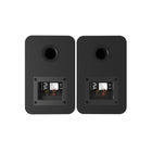 Kanto YUP4 Passive 4" Bookshelf Speakers with 1" Silk Dome Tweeter and 4" Kevlar Woofer - Black-70 Watts Per Speaker Power Handling
