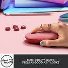 Logitech POP Wireless Mouse - Heartbreaker-Shift gears on the fly: As if reading your mind, POP Mouse's SmartWheel shifts from high-precision tracking to speed scroll mode, helping you whizz through long documents with one confident flick