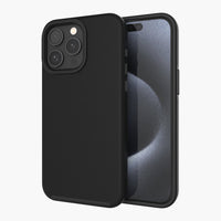 AXS PROTech Dual-Layered Anti-Shock Case for Apple iPhone 15 Pro Max - Black-Shock resistant