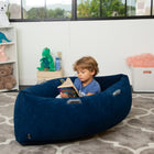 Bouncyband Inflatable Sensory Peapod - 122 cm - Blue-Convenient: simple, quick and effortless inflation / deflation for easy storage