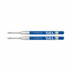 Parker Gel Refills - Medium - Blue - 2 Pack-Ink Colour: Blue