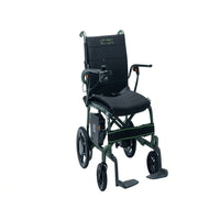 Monarch Carbon Flyer Lightweight Electric Wheelchair - Green-Ultra lightweight carbon fibre frame supports easier lifting transport and storage