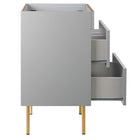 Modway Daybreak 24" Bathroom Vanity Cabinet - Light Grey-9