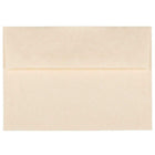 JAM Paper A7 Parchment Invitation Envelopes - 5.25" x 7.25" - Natural Recycled - 50 Pack -Colour: Natural / Tan, Envelopes feature a marbled parchment finish for an elegant touch
