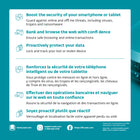 ESET Mobile Security for Android - 3 Devices - 1 Year Subscription [Digital Download]-Secure online shopping: Online payment protection ensures the security of your personal and financial information when shopping online using a mobile device. Bank online securely and protect your credit card information with confidence.