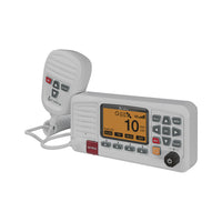Cobra Bluebound 1350 VHF Fixed Mount Marine Radio - White- 25-watt maximum power with antenna SWR analyzer for range optimization