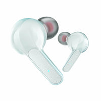 Brookstone INFINITY LINK True Wireless Earbuds - White-Bluetooth technology