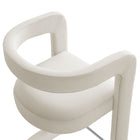 Modway Winslow Performance Velvet Counter Stool - Alabaster-8