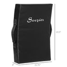 Soozier Boxing Pad - Kick Shield - Curved Muay Thai Kicking Pad-Five handles for a secure grip and easy movement of kickboxing pads 