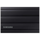 Samsung - T7 2TB USB 3.2 Gen. 2 Shield Portable SSD - Black-Drop resistant 3m