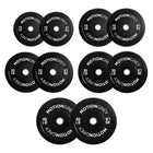 MotionGrey Standard Weight Plates - Olympic Barbell Plates for Strength Training - 15 lb - Black - Set of 2-Accurate & Balanced Weight: Precision-calibrated plates provide consistent weight distribution for safer, more controlled lifting