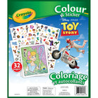Crayola Colour & Sticker - Toy Story 5-FUN CHARACTERS: Colouring pages and stickers feature your child's favourite characters, keeping them excited and inspired to be creative 