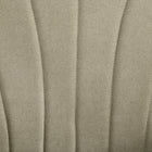 HOMCOM Fabric Accent Chair with Wood Legs - Rolled Arms for Living Room - Beige-Seat Size: 18.5" W x 21.3" D x 18.1" H (47 x 54 x 46 cm) 
