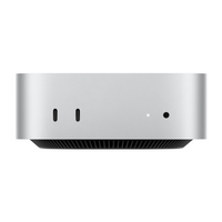 Apple Mac mini - M6 - 12-Core CPU - 256 GB SSD -  16 GB Unified Memory - Silver-Everything you do on Mac mini feels more responsive with the M6 chip and its next-generation CPU. Fly through AI workflows with up to 4.8x faster AI performance, thanks to a Neural Accelerator in each GPU core, faster unified memory and a dual 16-core Neural Engine