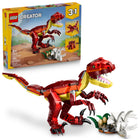 LEGO Creator Fierce Dinosaur-LEGO Creator 3 in 1 set gives kids ages 8 plus 3 dinosaur toy building options