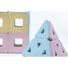 Polydron KinderMag Set-Introduce children to their first magnetic shapes with these neutral, pastel-colored squares and triangles