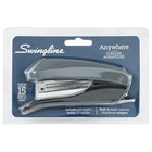 Swingline Anywhere Stapler - Grey/Black-Takes Swingline Standard 1/4" staples 