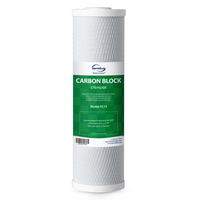 iSpring FC15 CTO Carbon Block 5 Micron Filter Cartridge-Protect Your Family and Household Appliance from Chlorine and More: Say goodbye to smelly, bad tasting water! The FC15 carbon block filter is specially designed to remove up to 99% of chlorine from water as well as various natural organic compounds, taste and odor compounds, and synthetic organic chemicals.