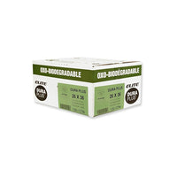 DuraPlus Can Liner - LLDPE - 26" x 36" - X Strong - Black - 125 Pack-Strength: X-Strong