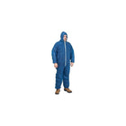 Zenith Safety Hooded Coveralls, Large, Blue, Polypropylene - 36 Pack-Colour: Blue