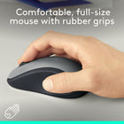 Logitech M310 Wireless Mouse, Black-Smooth, responsive tracking for easy text selection and effortless scrolling