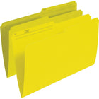 Staples Yellow File Folders - Legal Size - 100 Pack-Use to colour-code your files for better organization and efficient access to information