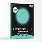 Astrobrights 24lb Writing Paper - 8.5" W x 11" H - Breezy Blue - 200 Sheets (91736)-Basis Weight: 24 lb./89 gsm