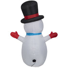 GEMMY Airblown Inflatable Christmas Snowman - 42"-Includes stakes and tethers