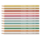 Staedtler Metallic Colour Pencils - Assorted - 12 Pack-12 assorted metallic colours