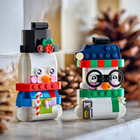 LEGO Seasons & Occasions Snowman Ornaments Building Set-Use the snowman figures as Christmas decor or tree decorations