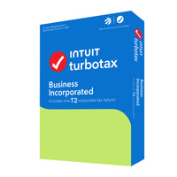 TurboTax Business Incorporated 2025 - 1 Return - English - Windows-TurboTax Business Incorporated, for filing a T2 corporate tax return