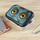 Zipit Recycled Storage Box - Grey Robot-5