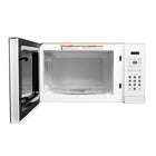 Danby 1.1 Cu Ft Microwave - White-6 Convenient Auto Cook Options: Popcorn, Potato, Pizza, Frozen Vegetables, Beverage, Dinner Plate.