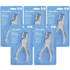 Swingline One Hole Paper Punch - 5 Pack-Metal, handheld single hole punch