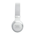 JBL Live 670NC On-Ear Headphones - White-For long-lasting fun, listen wirelessly for up to 50 hours and recharge the battery in as little as 2 hours with the convenient Type-C USB cable.