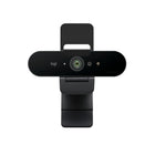 Logitech 4K Pro Webcam with HDR and Noise-Canceling Mics - Black-Spectacular video quality: superb resolution, frame rate, color, and detail, featuring autofocus and 5x digital zoom, this Ultra HD webcam supports up to 4K at 30 fps