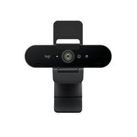 Logitech 4K Pro Webcam with HDR and Noise-Canceling Mics - Black-Spectacular video quality: superb resolution, frame rate, color, and detail, featuring autofocus and 5x digital zoom, this Ultra HD webcam supports up to 4K at 30 fps