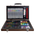 Art 101 Multimedia Illustration Wood Art Set - 85 Pieces Set-Includes a blending Illy Marker to seamlessly blend your colors together
