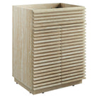 Modway Render 24" Faux Travertine Bathroom Vanity Cabinet - Travertine-Bathroom Vanity Cabinet